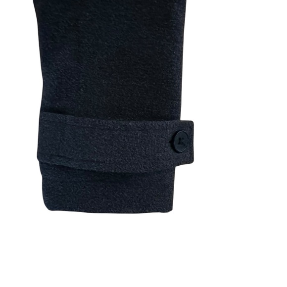 Rothschild & CO Charcoal Grey Hooded Wool Blend Toggle Dress Coat - Picture 9 of 10